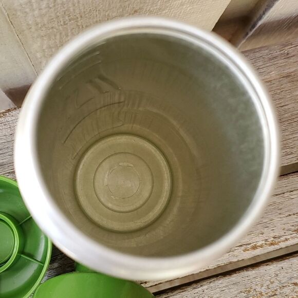 Coca-Cola Lime Green Flask 50 CL 16.9 oz. - Picture 8 of 10